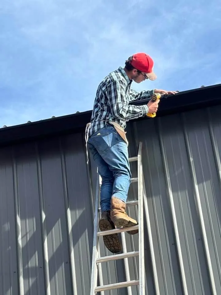 Custom gutter work detail