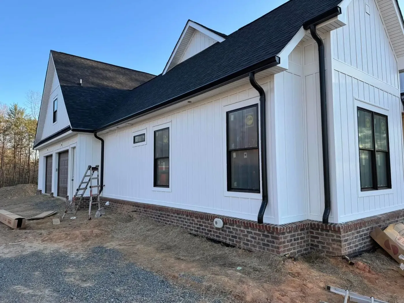 Seamless gutters formed on site by Mike's Gutter Works LLC